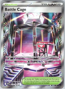 Battle Cage 116/094 Ultra Rare Phantasmal Flames Pokemon NM - Image 1