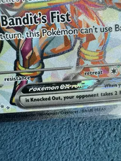 Pokemon TCG Hoopa EX Paradox Rift Full Art 226/182 (HAS DAMAGE) - Image 3
