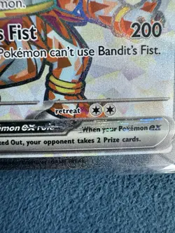 Pokemon TCG Hoopa EX Paradox Rift Full Art 226/182 (HAS DAMAGE) - Image 4