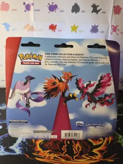 Pokemon TCG Foil Booster Pack Galarian Articuno Zapdos Moltres Set English - Image 3