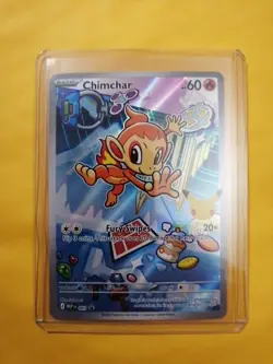 Chimchar 041 Illustration Rare First Partner Promo Pokemon TCG NM - Image 1
