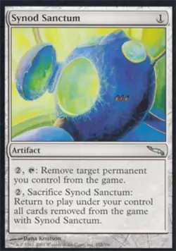Synod Sanctum -Foil Light Play MTG Mirrodin - Image 1