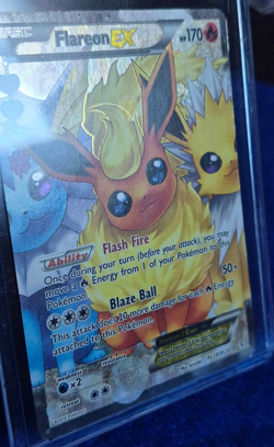 Pokemon X & Y Flareon EX (Full Art) RC28/RC32 Generations Holo - Ungraded - Image 4