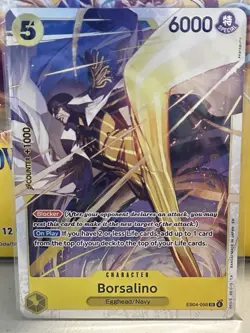 Bandai One Piece OP15 Adventure On Kami's Island - Borsalino EB04-058 SR - Image 1