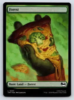 Forest (0257) L FOIL Teenage Mutant Ninja Turtles 257 NM - Image 1