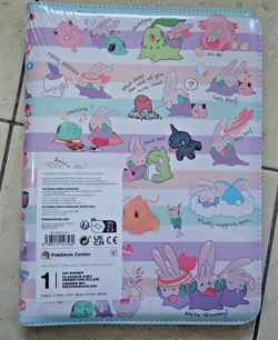 POKEMON CENTER ZIP BINDER ALBUM WE'RE GOOMY 360 CARDS 9 POCKET - NEW SEALED - Image 1