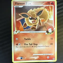 Flareon E4 60/111 Common Rising Rivals Pokemon Card NM- - Image 1