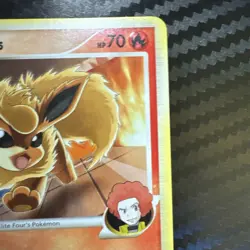 Flareon E4 60/111 Common Rising Rivals Pokemon Card NM- - Image 3