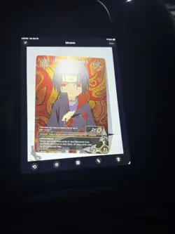 Naruto CCG - Itachi Uchiha PR 073 Promo Holo Ninja Card Bandai - Image 2