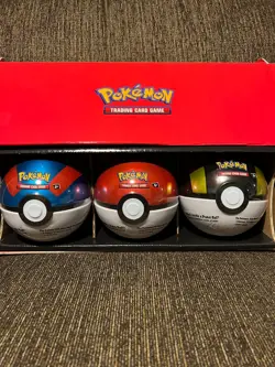 Pokemon TCG: Poke Ball Tin 3-Pack Bundle Q4 2025 - SEALED ✅ FAST SHIP 🚚 - Image 1