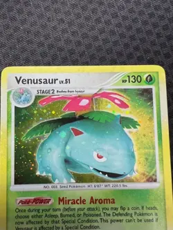 Pokemon TCG Venusaur 20/132 Secret Wonders Rare Holo Bleed Error VLP - Image 4