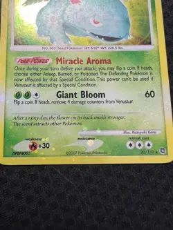 Pokemon TCG Venusaur 20/132 Secret Wonders Rare Holo Bleed Error VLP - Image 5