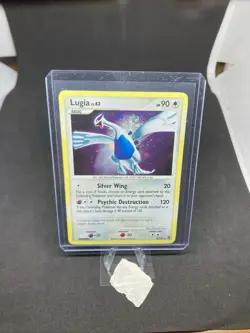 Pokemon TCG Lugia 14/132 Secret Wonders Diamond And Peral Holo With A Swirl - Image 1