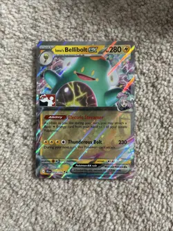 Iono’s Bellibolt Ex 053/159 Prize Pack Series 7 Stamped Promo Pokemon - Image 1