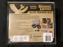 Pokemon TCG Shining Legends Elite Trainer Box Factory Sealed 2017 Sun Moon ETB - Image 2