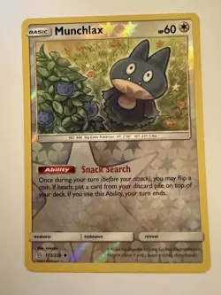 Munchlax 173/236 - Unified Minds Reverse Holo Pokemon TCG - Image 1