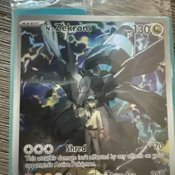 N's Zekrom Pokemon Ascended Heroes Promo #031 Sealed - Image 3