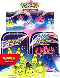Pokemon TCG PALDEAN FATES Display 10x Mini Tin - ENGLISH - Image 1
