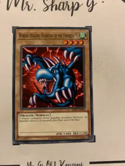 WINGED DRAGON, GUARDIAN OF THE FORTRESS # 1 - MRD-EN002 ENGLISH Yu-Gi-Oh! CARD - Image 3