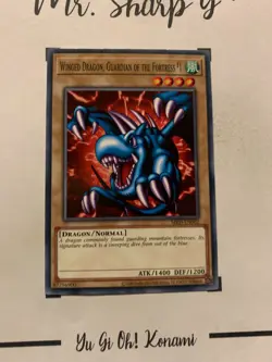 WINGED DRAGON, GUARDIAN OF THE FORTRESS # 1 - MRD-EN002 ENGLISH Yu-Gi-Oh! CARD - Image 4