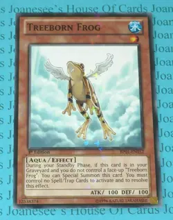 Treeborn Frog BP01-EN012 Starfoil Rare Yu-Gi-Oh Card 1st Edition New - Image 1