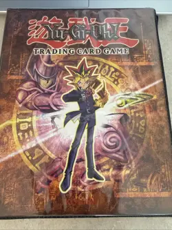 Yu-Gi-Oh Vintage Collection Binder Trading Game Card Sleeves Book 1996 Yugi - Image 1