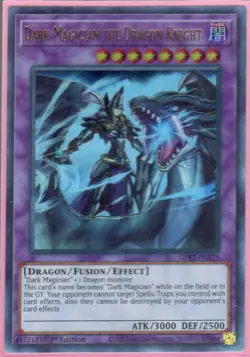 Dark Magician the Dragon Knight-Ultra Rare - 1st Edition - GFP2-EN125 - Ghost... - Image 1