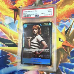 Namco Nami Premium Card Coll Live Action Foil P-053 One Piece Promo PSA 9 - Image 1
