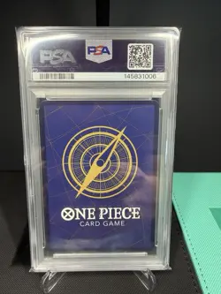 2024 ONE PIECE EMPERORS IN THE NEW WORLD OP09-004 SHANKS MANGA ALT ART PSA 10 - Image 2