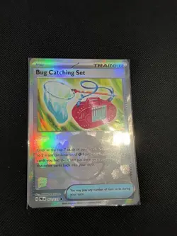 Bug Catching Set 102/131 Pokeball Reverse Holo Pokemon TCG Prismatic Evolutions - Image 1