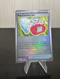 Pokemon TCG Bug Catching Set Prismatic Evolutions Poke Ball Reverse Holo 102/131 - Image 1