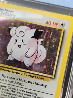 1999 Base Set Clefairy 5/102 CGC 7.5 NEAR MINT NM Holo Pokemon Card TCG WOTC - Image 5