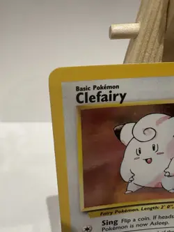 Pokemon TCG Clefairy Base Set Holo Card 5/102 NM/LP - Image 3
