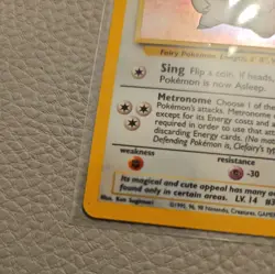 Pokemon TCG Clefairy Holo Rare Card Base Set, 5/102 HP - Image 5