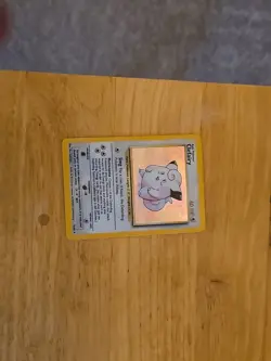 Clefairy 5/102 Base Set Unlimited Holo Rare 1999 WOTC Pokemon TCG Card - Image 3