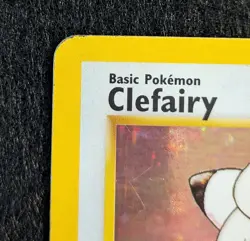 Pokemon Clefairy Holo 5/102 Base Set 1999 WOTC – Vintage Played Card - Image 2