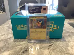 Pokemon TCG Trick or Trade Halloween 2023 Pikachu Card 062/193 ACE 10 gem mint - Image 1