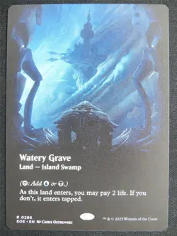 Watery Grave Borderless - EOE - Mtg Card #4MO - Image 1