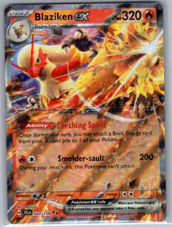 Blaziken ex 024/159 SV09: Journey Together - Pokemon Card - NM - Image 1