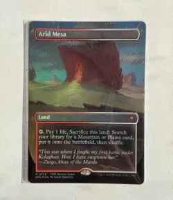 FOIL Arid Mesa (Special Guests) - Borderless - NM Pack Fresh MTG - Image 1