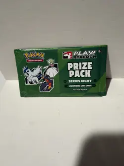 Pokemon TCG Prize Pack Series Eight Pack 6 Cards English Gardevoir Lugia - Image 1