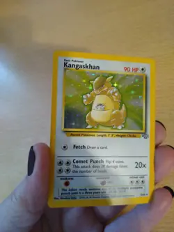 Kangaskhan 1999 Pokemon Jungle Holo 5/64 Rare Card NM Never Played - Image 3