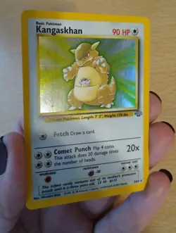 Kangaskhan 1999 Pokemon Jungle Holo 5/64 Rare Card NM Never Played - Image 4