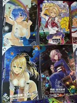 Goddess Story Waifu Bikini 9 x Character Doujin Cards Project Maiden Rem - Image 2