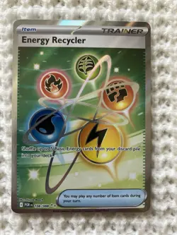 Pokemon Perfect Order Energy Recycler 108/088 Full Art Trainer Rare NM - Image 1