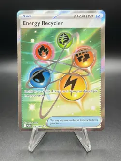 Pokemon TCG Energy Recycler 108/088 Full Art Ultra Rare Holo Perfect Order - Image 1
