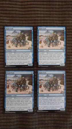 Magic: the Gathering / MtG Ruin Crab x4 Mixed Sets - Image 1
