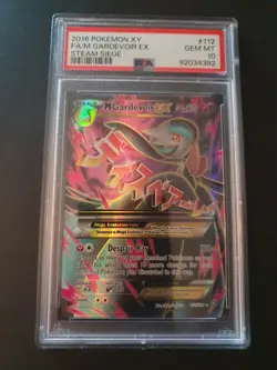 Pokemon TCG M Gardevoir EX Steam Siege 112/114 PSA 10 GEM MINT - Image 1