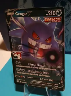 Gengar V 156/264 Prize Pack: Series 2 Pokemon Play! Stamp Mint Condition SPANISH - Image 2