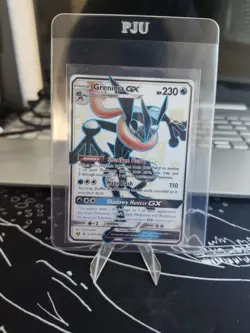 Pokemon TCG Greninja GX Full Art Shiny Holo Rare Card SV56/SV94 - Image 1